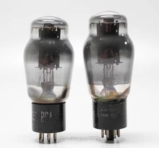 Matched Pair of RCA 6L6 G Vacuum Tubes -- KT1