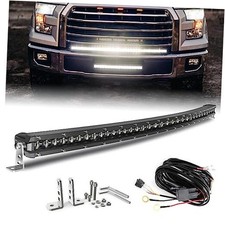 LED Light Bar Curved 38 Inch Single Row Offroad Lighting Driving Curved-38IN
