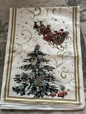Williams-Sonoma ‘Twas The night before Christmas 108” Table Runner New!