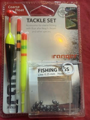 Max Ranger Coarse Float Tackle Set Coarse Fishing With Float Roach