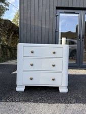 Harris Lebus Chest of Drawers Painted Upcycle 3 Drawer Upcycling Project