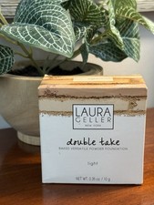 NEW Laura Geller Baked Double Take Powder Foundation 0.35 oz 10 g - LIGHT