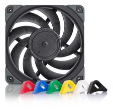 Noctua NF-A12x25 4-pin PWM Chromax.Black.Swap Premium Quiet Fan (120mm, Black)