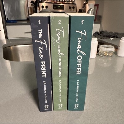 Lauren Asher Dreamland Billionaires Trilogy: Fine Print, Terms, Final Offer PB