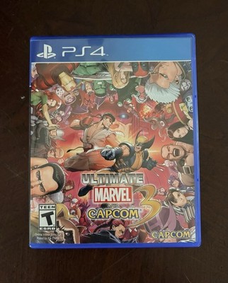 COMPLETE Ultimate Marvel vs. Capcom 3 (Sony PlayStation 4, 2017) PS4