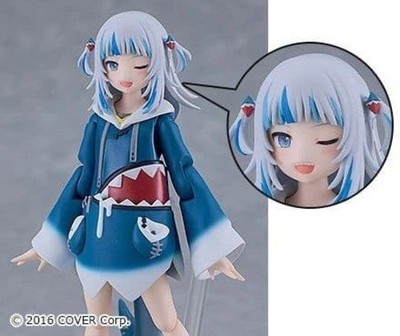 Max Factory figma Gawr Gura Hololive English Action figure Limited Edition New