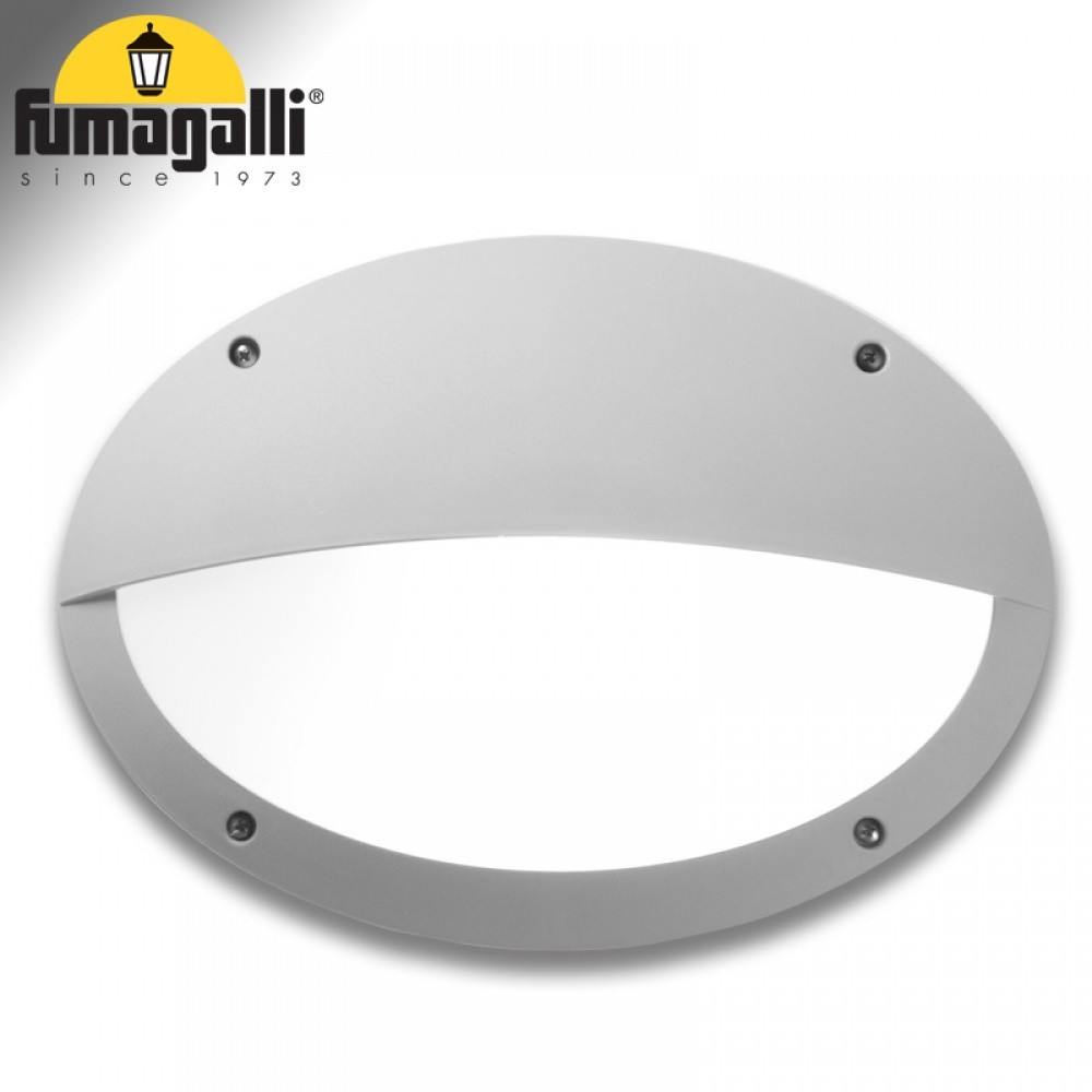 Lampada Fumagalli Maddi HL Grigio Opale Design Esterno IP66 E27
