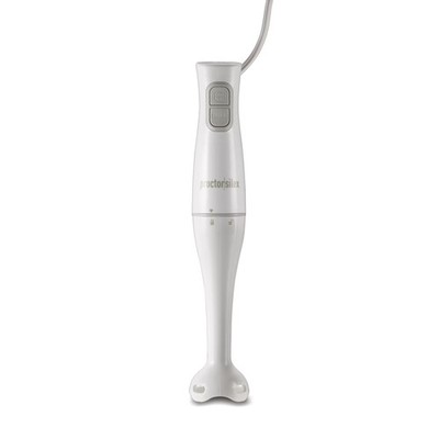FODFACTORY Immersion Hand Blender, 150W 2-Speed, Stainless Steel Blades, White
