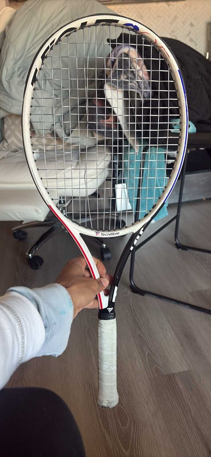 Tecnifibre Tfight 305 2021 Tennis Racquet White/Black