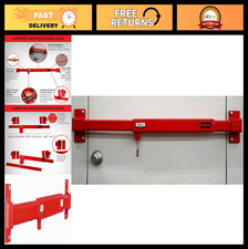 Adjustable Door Security Bar Lock - Heavy-Duty Lock for Home, Office & Warehouse