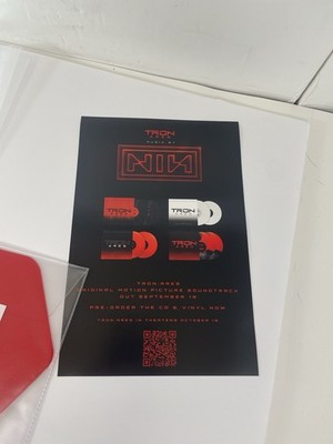 Nine Inch Nails Tron Ares SDCC 2025 Red Die-Cut 7