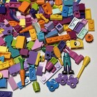 300 Lego Small Pieces Bricks Friends Accessories Girls Princess Pink Purple 391 — photo 5
