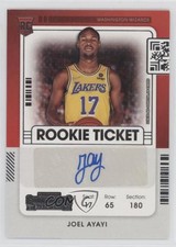 2021-22 Panini Contenders Rookie Ticket Joel Ayayi #164 Auto 1b4j