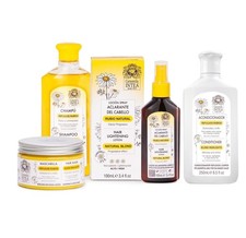 4 Item KIT  INTEA Chamomile Hair Lightener Natural Blond Kit camomila FRESH