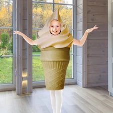 Ice Cream Costume Halloween Decor Prop Cosplay for Masquerade Stage Performance