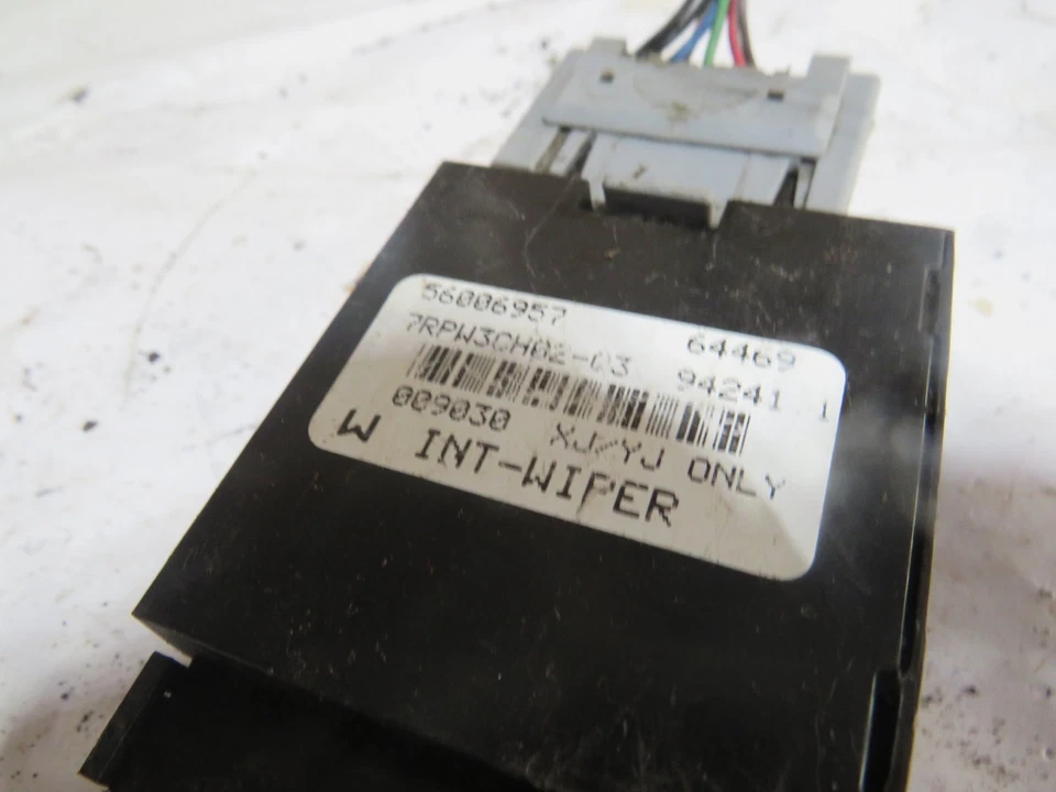 Jeep Cherokee XJ 1992-1996 control intermitente de retardo del limpiaparabrisas 56006957 Foto 2 de 4