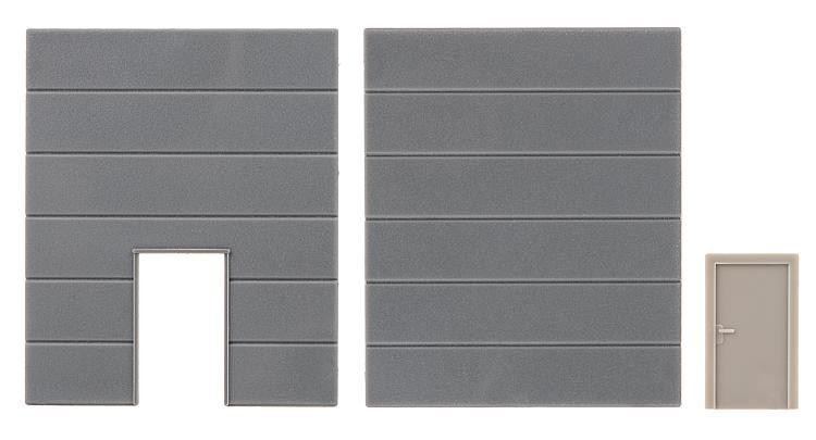Faller 180882 - 1/87 / H0 1 Closed Wall Element, 1 Wall Element with Door
