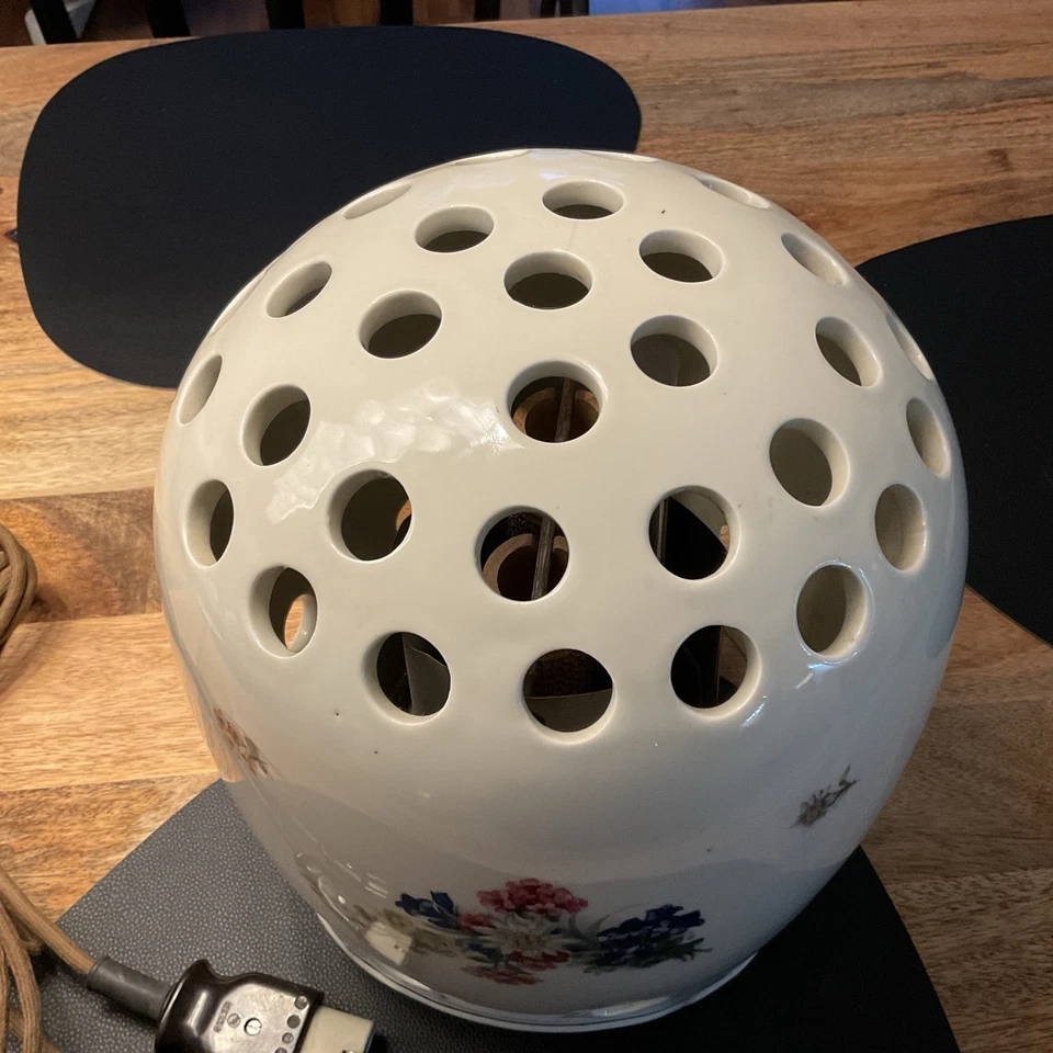 EPIAG Porzellan Karlsbad Heizgerät Gefera um 1920-1930 Art Deco Sammler Rar - Bild 2 von 4