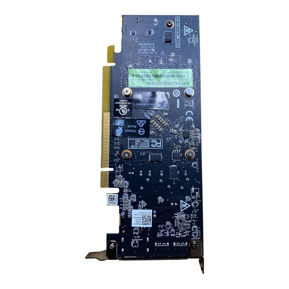 AMD Radeon Pro WX 2100 2GB GDDR5  925MHz 2xMini-DP 1xDP GPU/Graphic Cards - Image 3 of 3