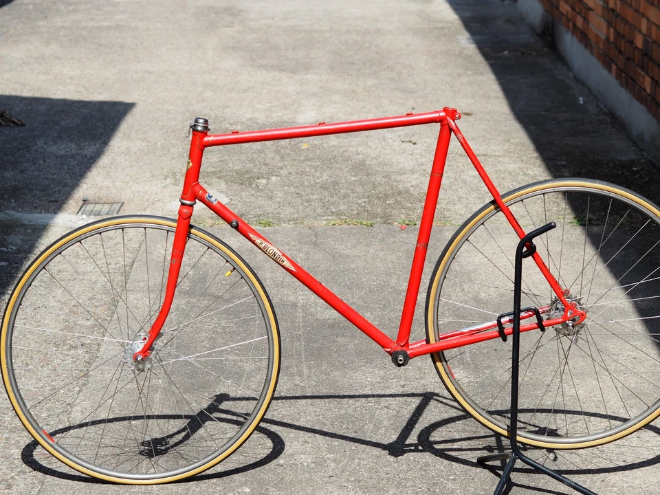 Vintage Rennrad Stahl Rahmen P.BLONDIN STRASBOURG VITUS 788 RH: 60 x 58,5 cm - Bild 2 von 4