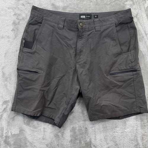 Barbell Apparel Anything V2 Shorts Mens 34 gray Stretch Cargo Travel Pockets