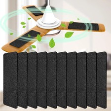 Ceiling Fan Filters for Blades, Carbon Air Purifier Pads, 10 Pack