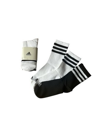 Adidas Sportsocken Kids BTS 3PP, schwarz & weiß, 3 Paar, Gr. 37-39 / S, Neu &OVP