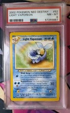 2002 POKEMON NEO DESTINY #52 LIGHT VAPOREON PSA 8 on eBay
