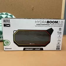 Altec Lansing HydraBoom 2.0 Bluetooth Speaker - Black