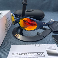 Oakley OO9438 Eye Jacket Redux Blue Prizm Orange Prizm Lenses Oakley Sunglasses