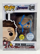 Robert Downey Jr. Signed Iron Man Funko Pop Autograph Avengers Endgame JSA COA
