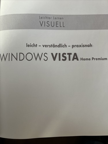 Windows Vista , Home Premium, Leicht , Verständlich, Praxisnah S7 - Bild 3 von 4