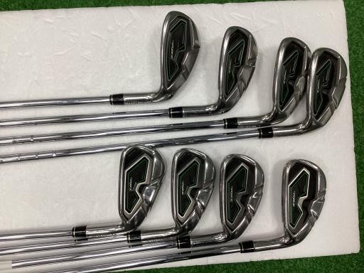 TaylorMade RBZ USA Iron Set 5-9+PW+AW Steel Stiff Flex Right-Handed 8-Piece Used