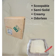 Beef Tallow - 50 lbs in poly bag in box - GRASS FED - FOOD GRADE - FREE US SHIPP