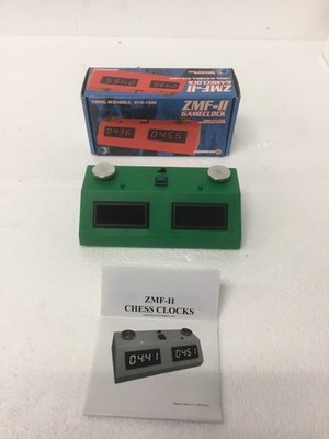 NEW Zmart Fun ZMF-II Digital Game Clock Chess, Scrabble Byo-Yomi Timer FREE SHIP
