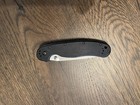 Ontario RAT-1 Linerlock Black Handle AUS-8 Stainless Satin Folding Knife 8848 — photo 3