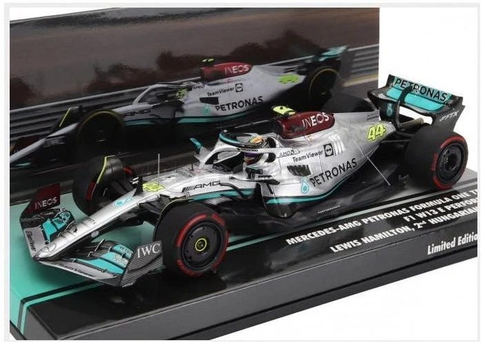 MINICHAMPS 447221344 MERCEDES GP - F1 W13E TEAM MERCEDES-AMG PETRONAS F1 N 44 2n - Immagine 2 di 4