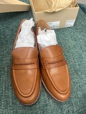 NICE Madewell The Elinor Women's Size 11 Leather Loafers in Chestnut