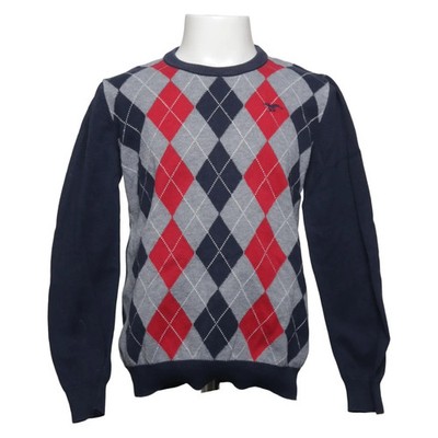 Hampton Republic, Strickpullover, Größe: 122/128, Blau/Grau/Rot/Weiß #vBO
