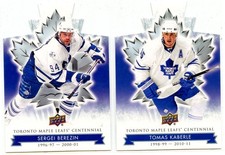 2017-18 Toronto Maple Leafs Centennial Blue Die Cut Pick what you need!!!