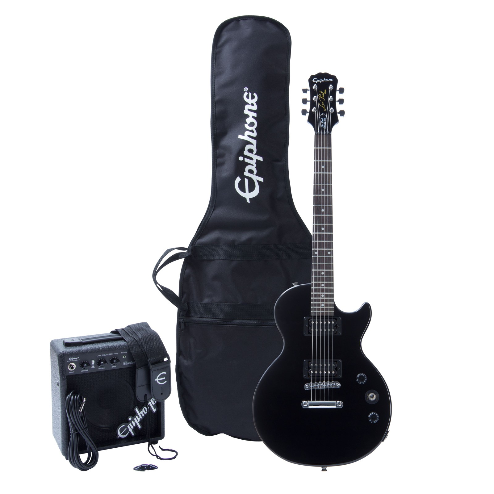 Набор плееров Epiphone Les Paul из черного дерева 48690₽