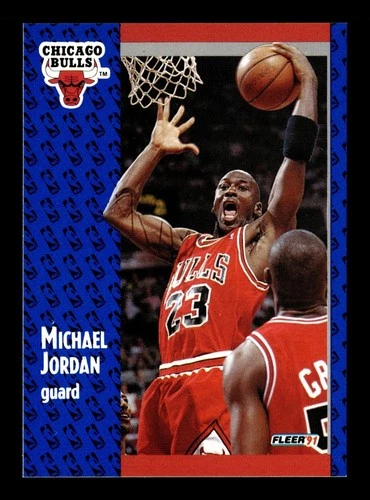 1991 FLEER #29 MICHAEL JORDAN BULLS