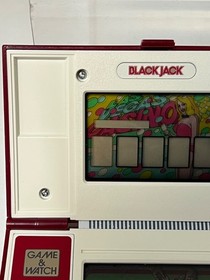 1985 Nintendo Game&Watch BLACK JACK Multi Screen MINT Game with good box