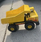 🚧 Tonka Turbo Diesel XMB-975 Metal Dump Truck 17” Vintage Steel Yellow Toy