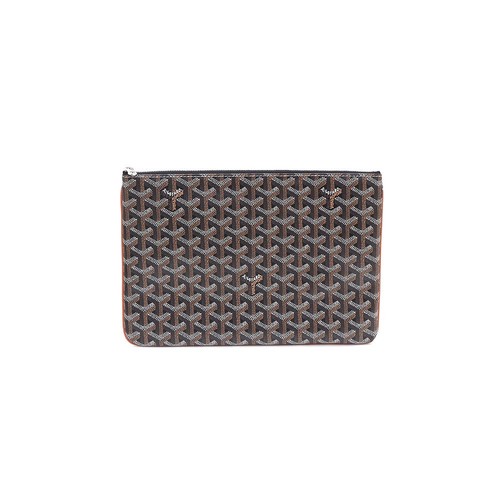 Goyard SENAT Clutch Bag Black Tan kk97287354 160555817 [P]