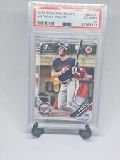 2019 Bowman Draft - #BD-101 Anthony Prato (RC) PSA 10