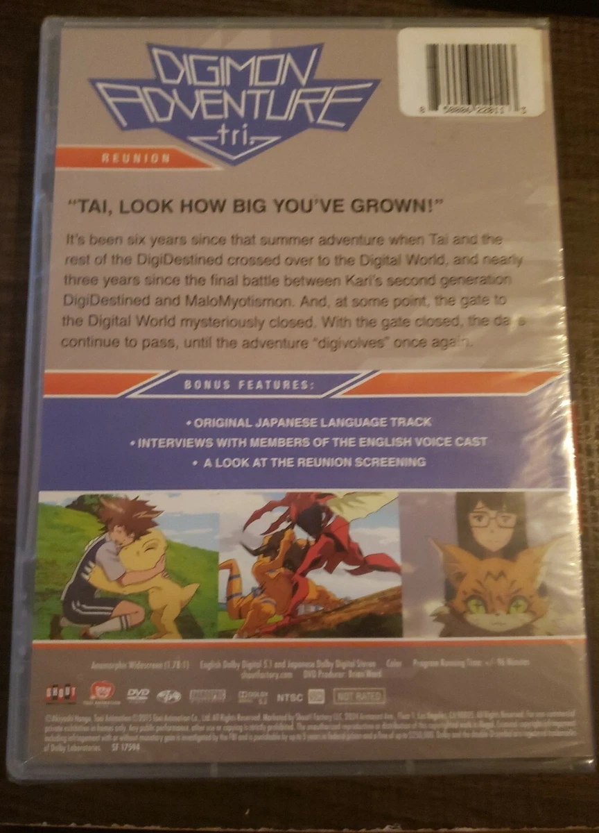 Digimon Adventure Tri Reunion (DVD) Review