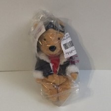 Disney Store Mini Beanbag Pilot Winnie The Pooh 8 Inch Plush Collectible