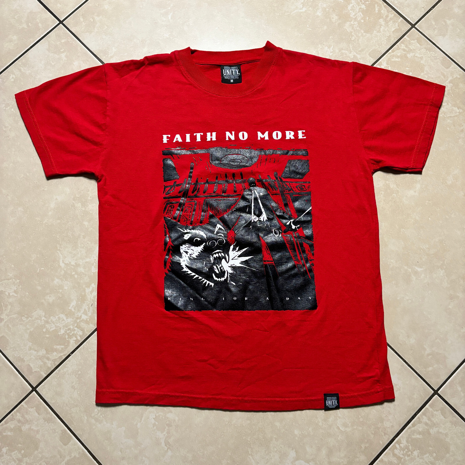 Vintage unity merch from hell faith no more king for gem