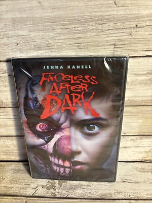 New! Faceless After Dark (DVD 2023) BLOODY KILLER CLOWN HORROR Darksky Films
